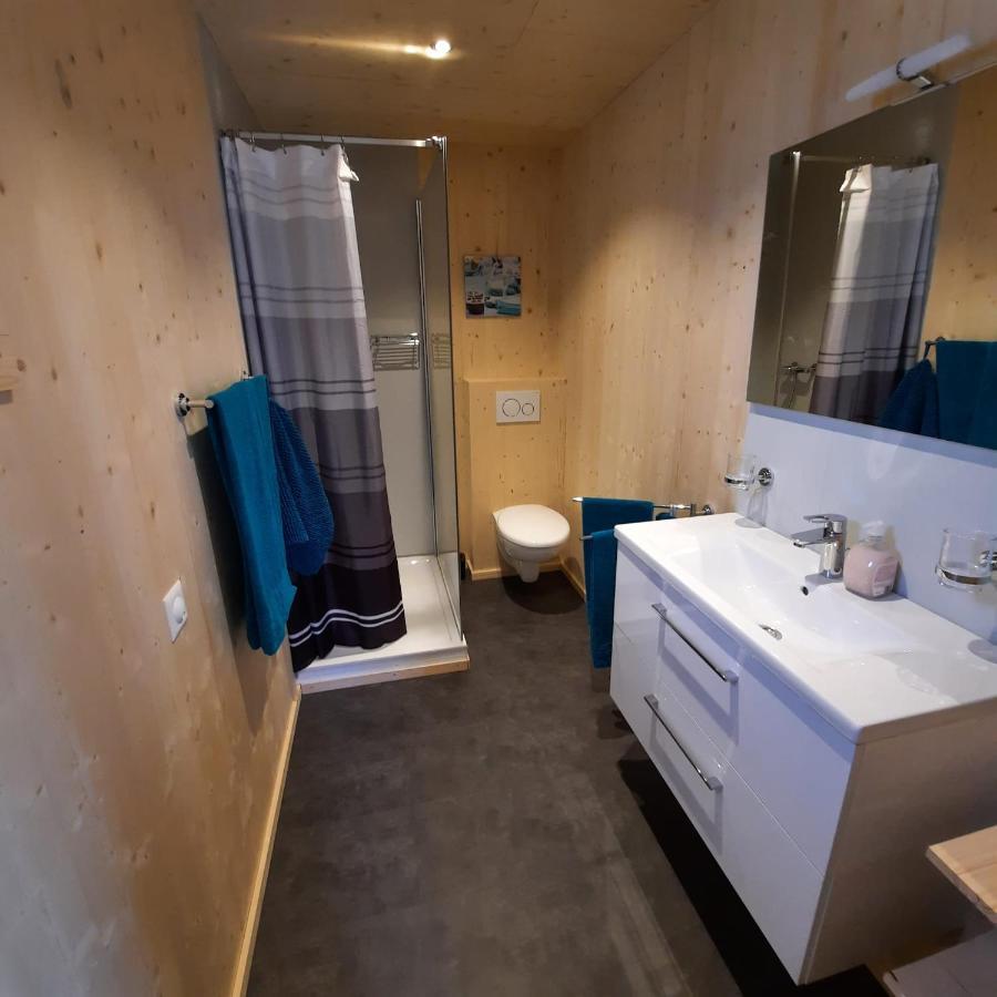 Aktien 11 / A=Obere Wohnung / B=Untere Wohnung Sils im Domleschg Eksteriør bilde